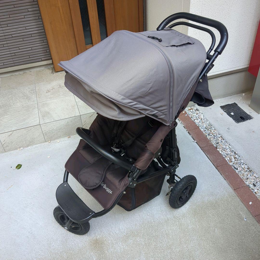 エアバギー　ココプレミア　空気入れ付き　モカ　ブラック