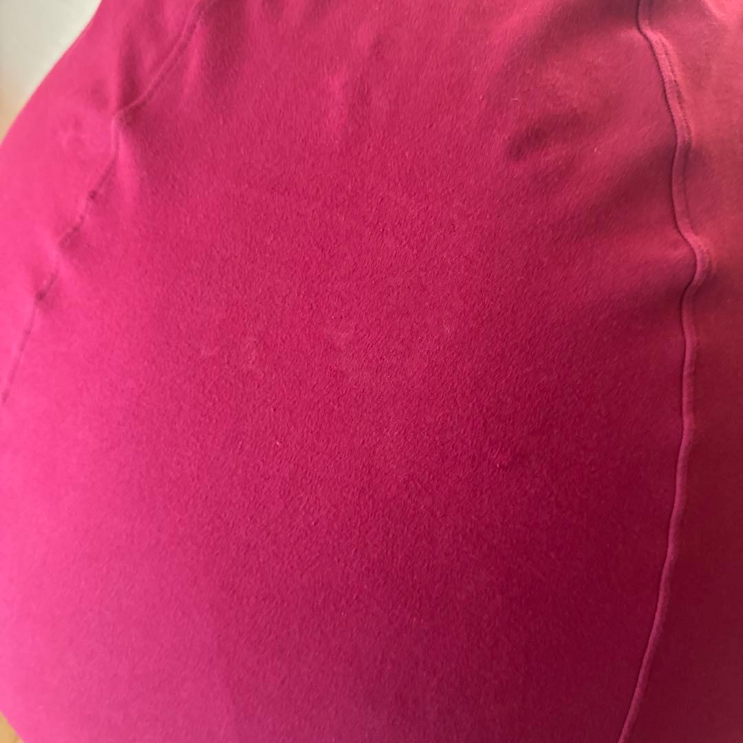 【送料込】ヨギボー　ドロップ　ワインレッド