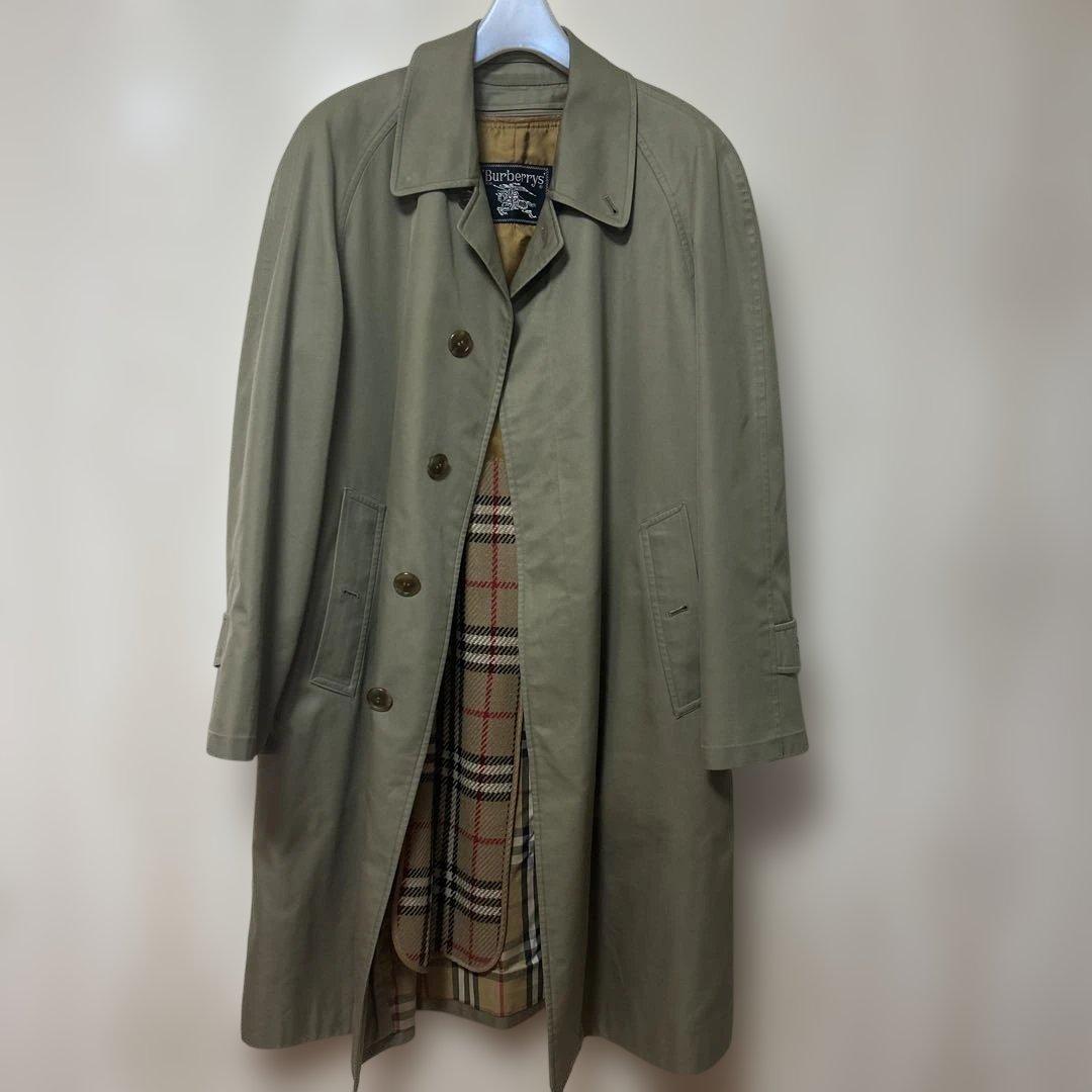 BURBERRYベージュ トレンチコート チェック裏地
