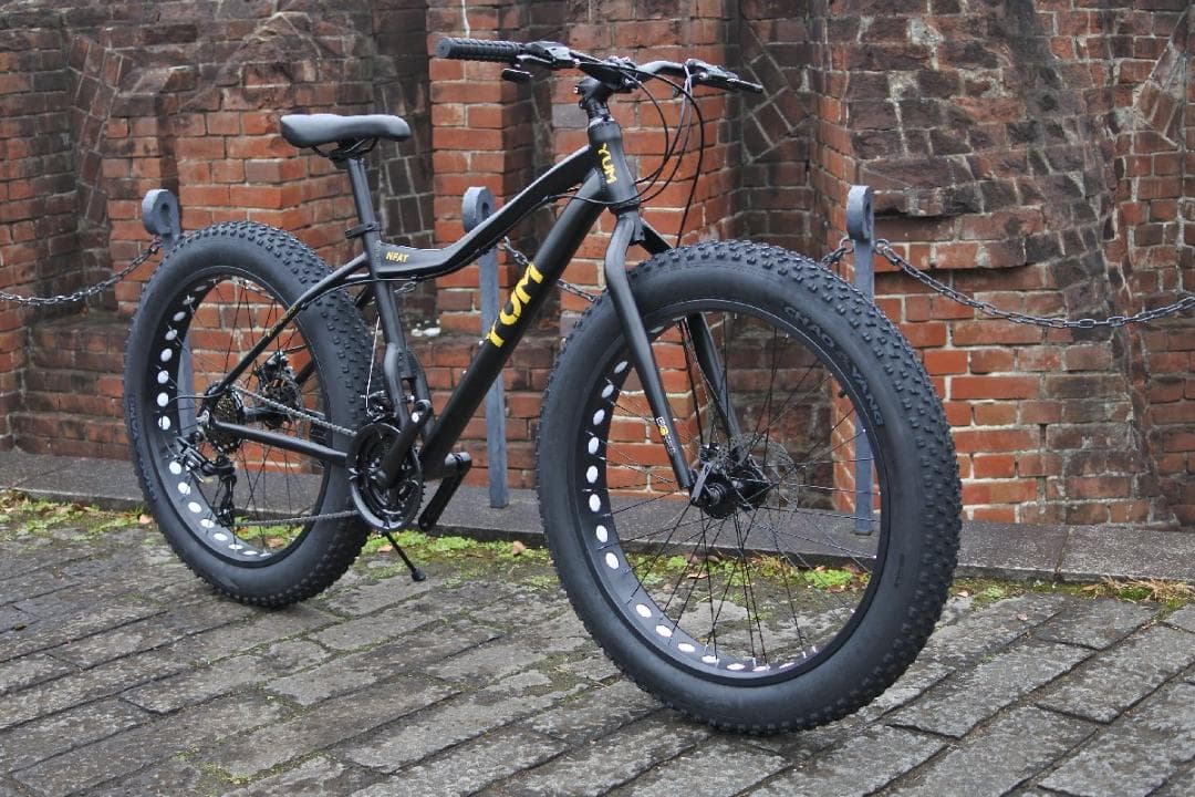 未使用ファットバイク26インチ×4.0☆21速ディスクブレーキファットバイク