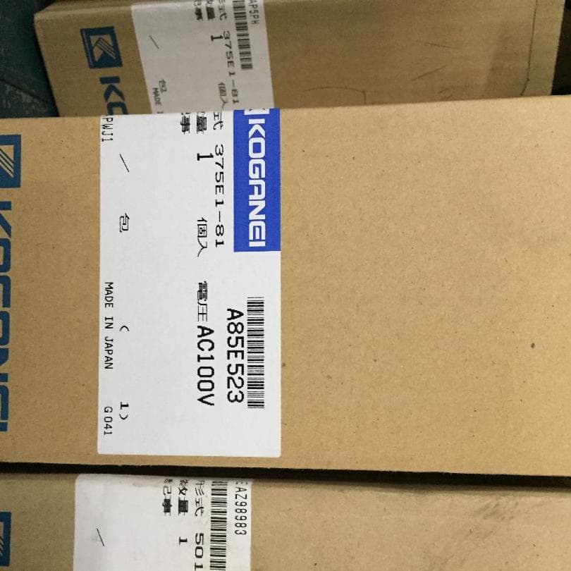 コガネイ（KOGANEI）375E1-81 AC100V 1個