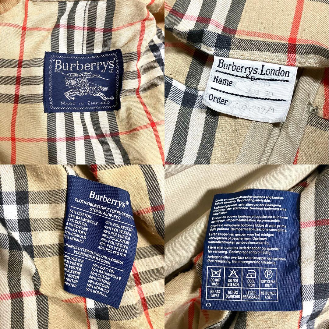 【希少】Burberrys バーバリーズ　トレンチコート　コート　90年代