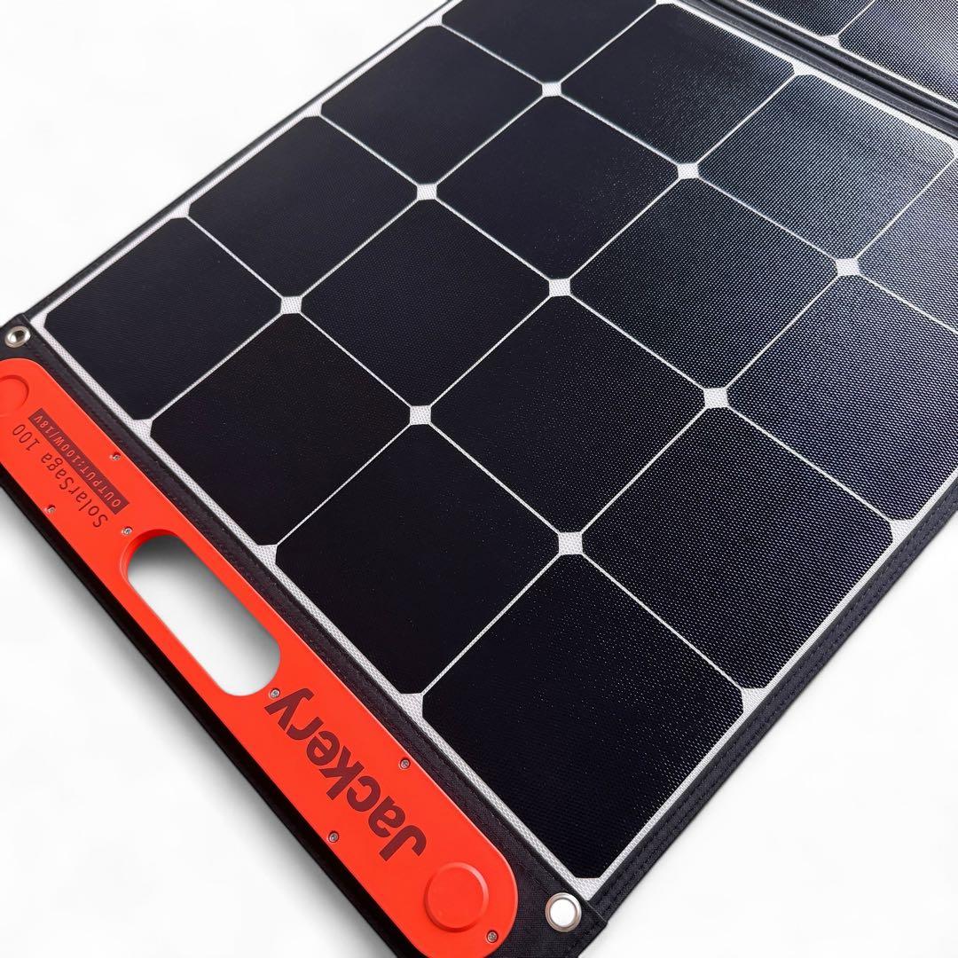 極美品　Jackery ジャクリ　SolarSaga 100　ソーラーパネル