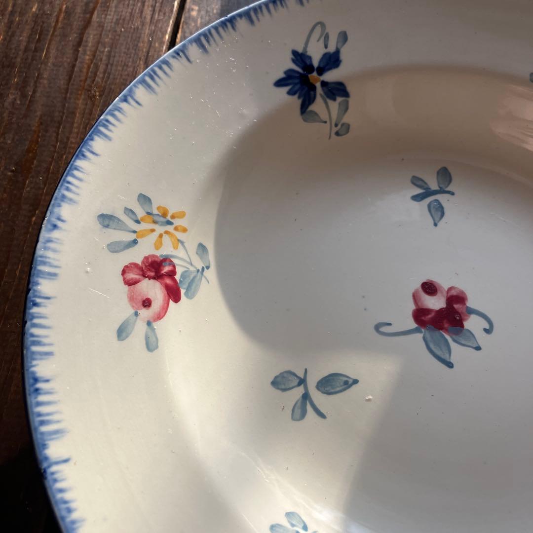 フランスアンティーク　ディゴワンサルグミンヌ マリールー　ディナープレート他4点