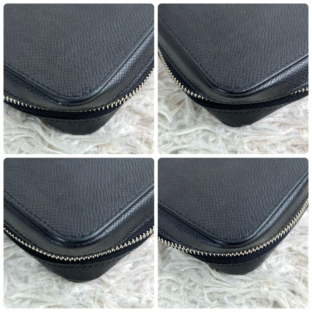 ✨極美品 ルイヴィトン ジッピーXL タイガ ブラック セカンドバッグ シルバー