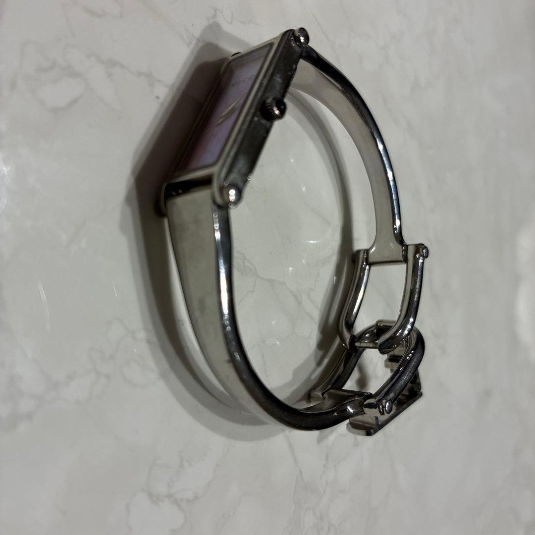 GUCCI ピンクシェル 腕時計 1500L