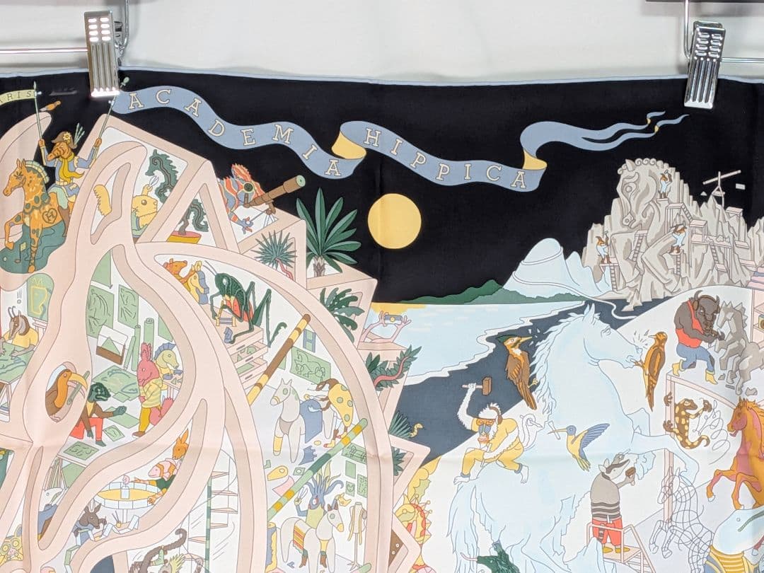 M374 HERMES　カレ90 アカデミア・イピカ　未使用品　正規品　箱あり