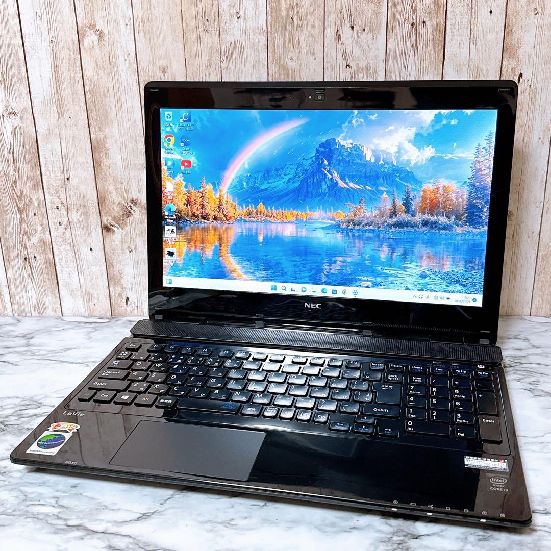 激安大特価‼美品✨すぐ使えるノートパソコン✨高性能i3＆大容量1TB✨NEC