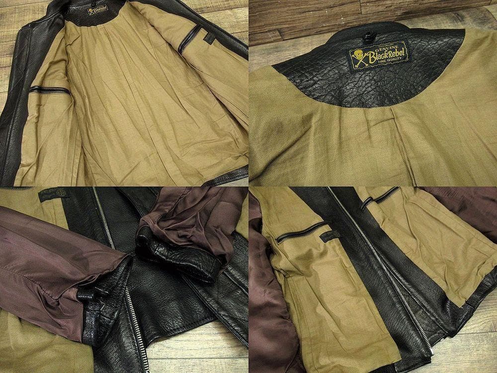 チバ着 ルードギャラリー 初期型 ARROW ディアスキン レザー ジャケット