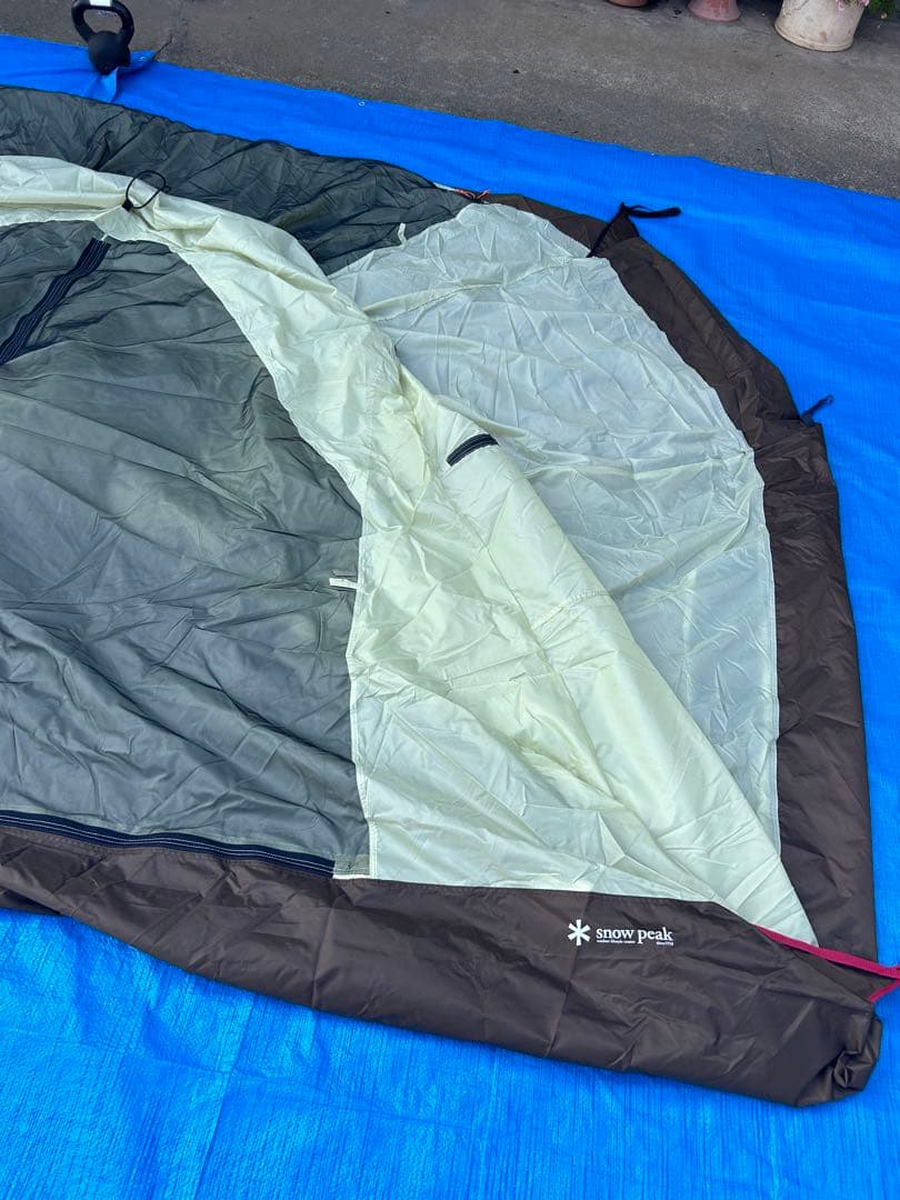 【美品】スノーピーク ランドロック アイボリー　TP-671IV