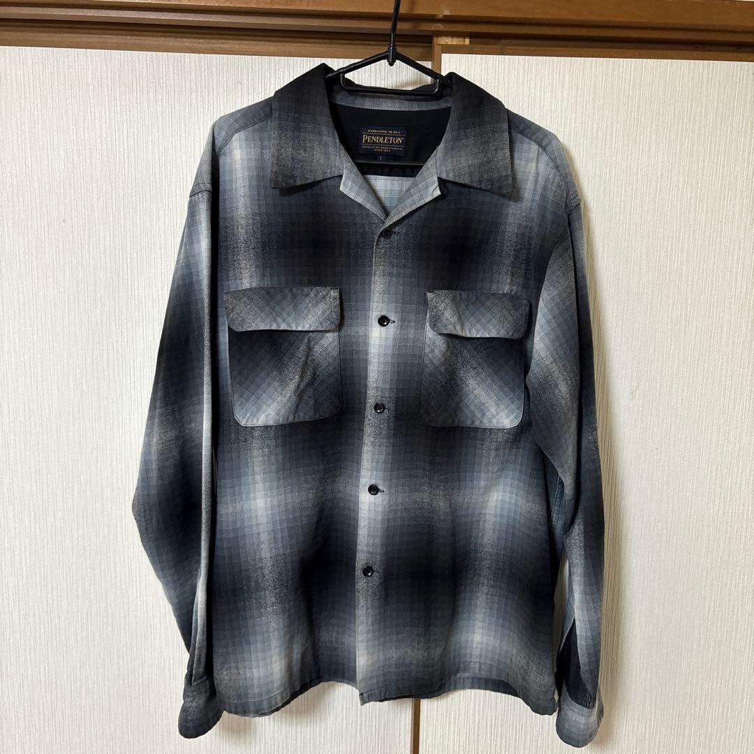 Pendleton オンブレシャツ L