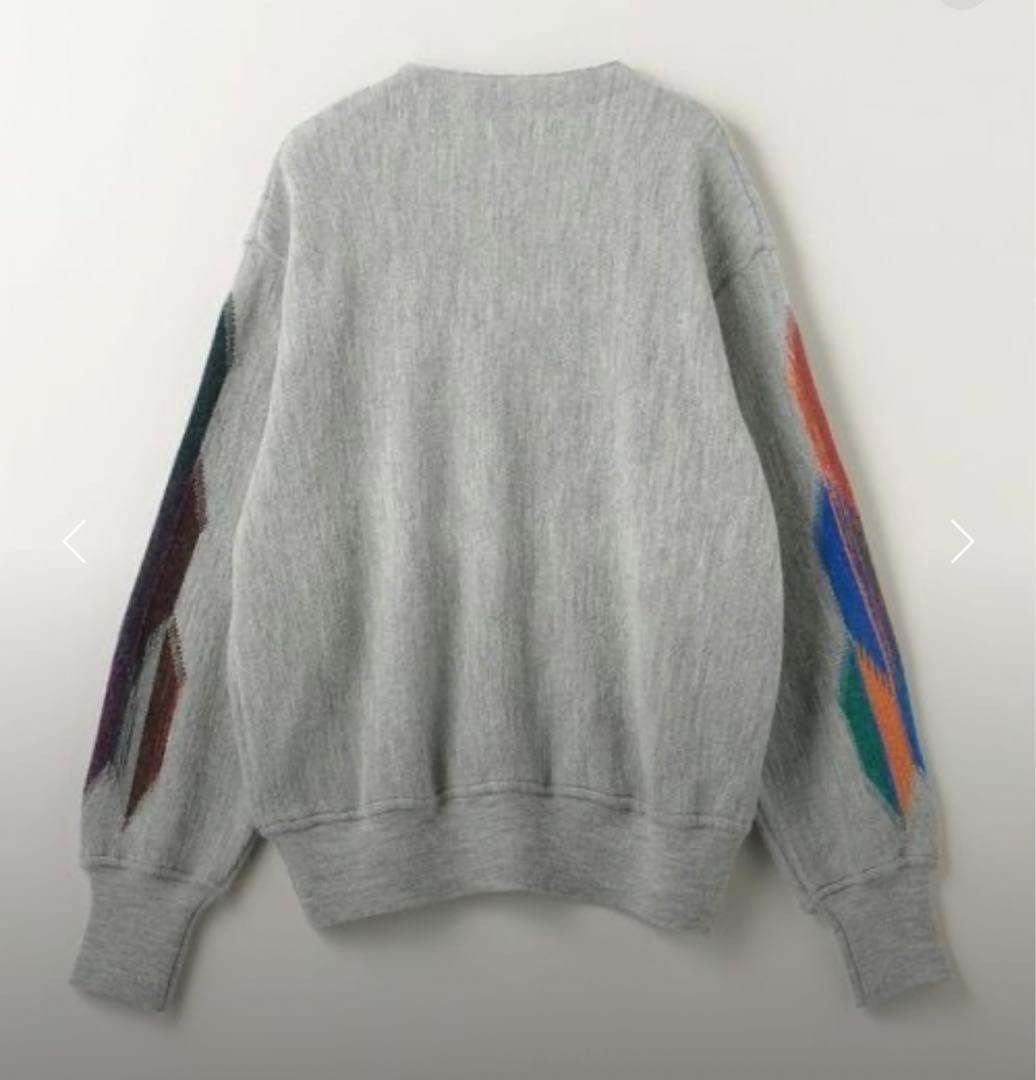 トップス COOHEM WOOL ALPACA INTERSIA CARDIGAN L