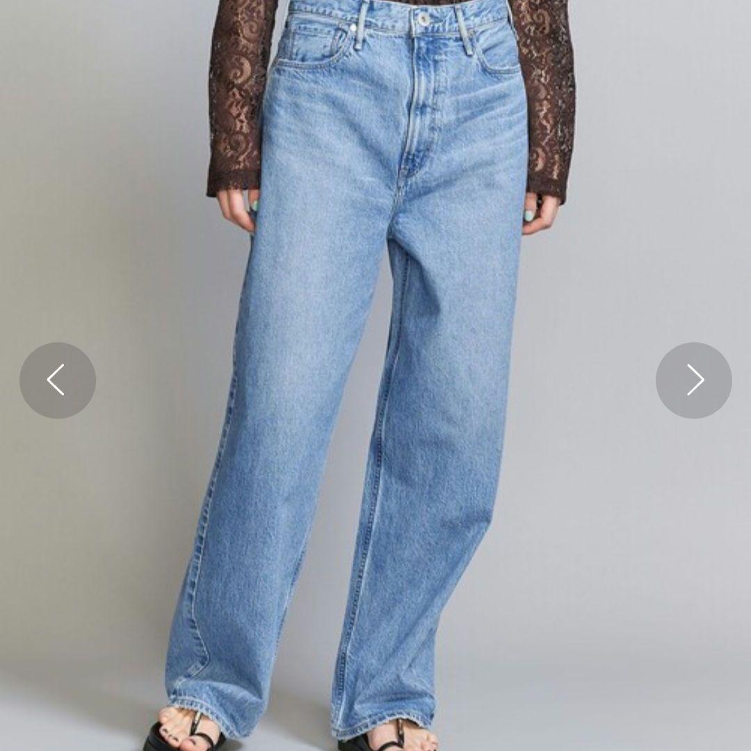 極美品　アッパーハイツ　ザガーネット　デニムパンツ　25インチ　現行