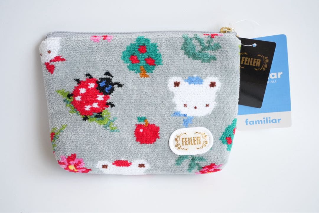 新品 フェイラー ファミリア　コラボ　ポーチ　FEILER familiar