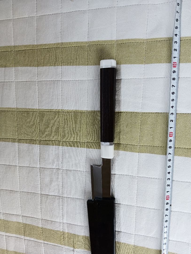 切付尺正夫、黒檀、ヒラ鏡面