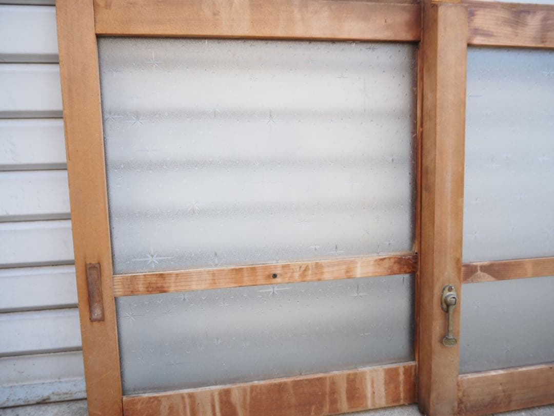 古民家　建具2枚　アンティーク　昭和レトロ