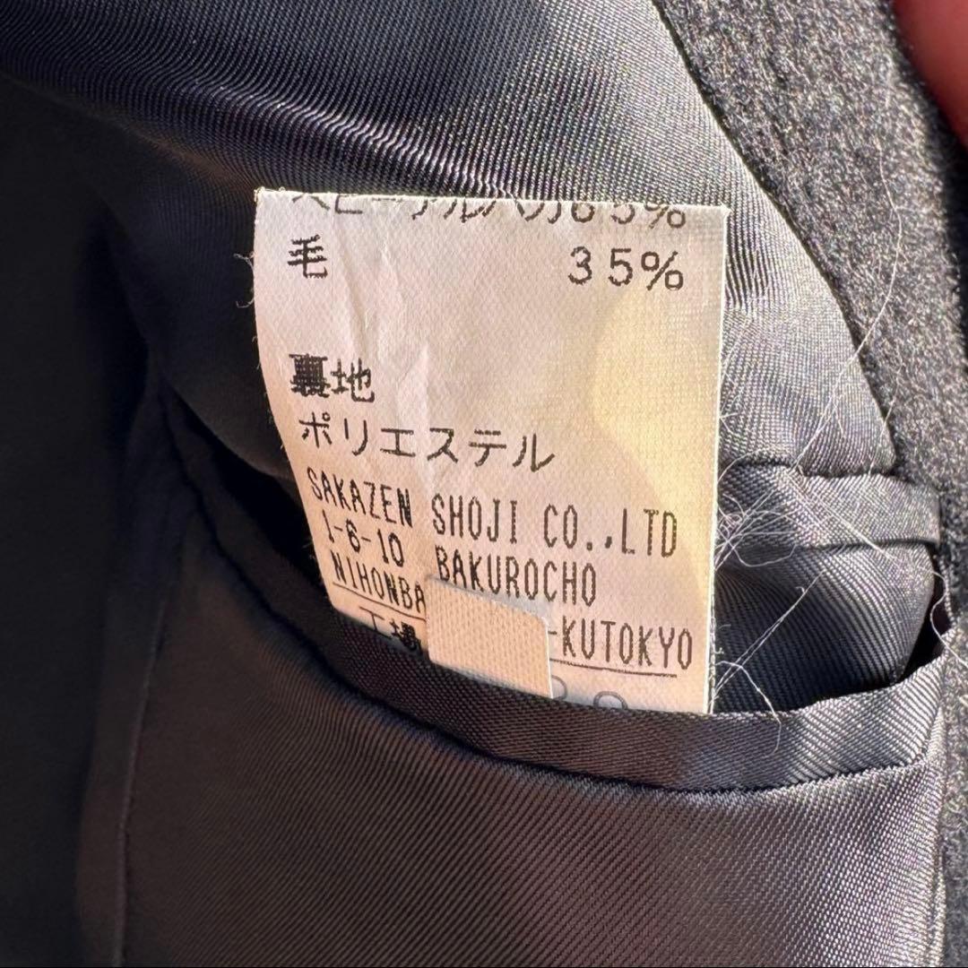 ジャケット・アウター 90s 65% Baby Alpaca Double Breasted Coat