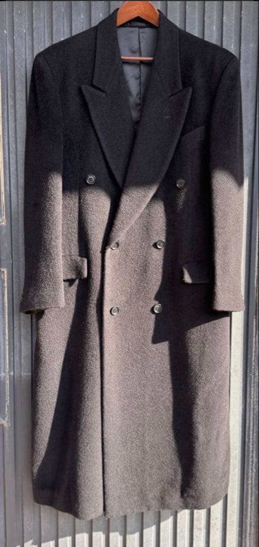 ジャケット・アウター 90s 65% Baby Alpaca Double Breasted Coat