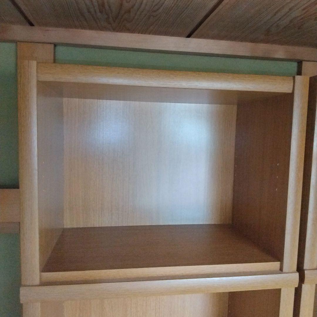 大きい本棚③　木製　ダークブラウン　幅60cm　高224cm　１個　　匿名配送