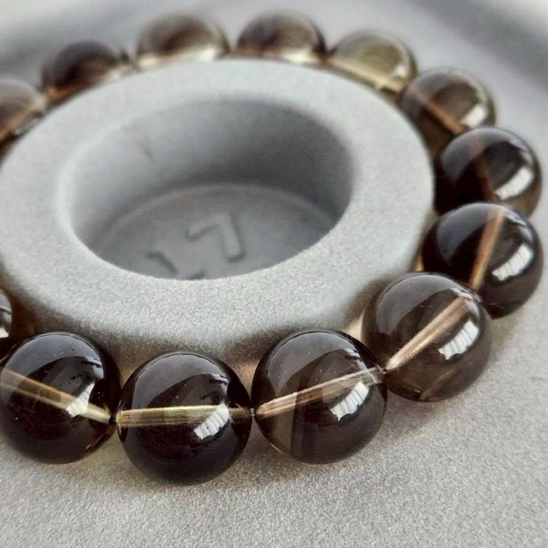 最終SALE☆★天然石☆ ゼウスクォーツ　ルチル　スモーキー シトリン14.5