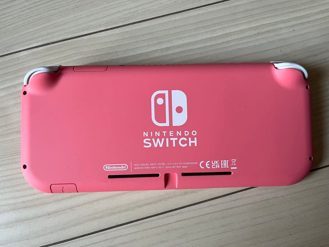 Switch Lite スイッチ　ライト　コーラル　ピンク 本体 ACアダプター