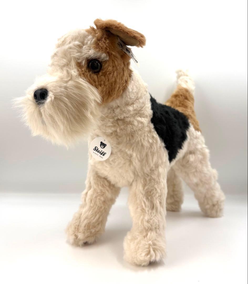 最終値下げ シュタイフ フォックステリアのフォクシー(サイズ32センチ)