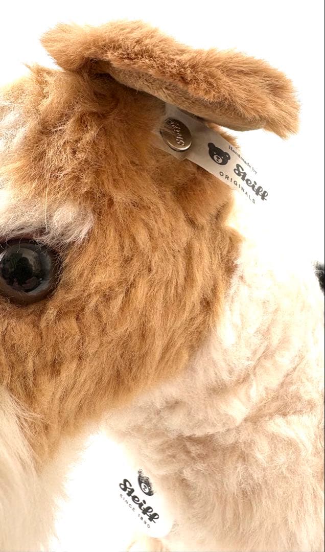 最終値下げ シュタイフ フォックステリアのフォクシー(サイズ32センチ)