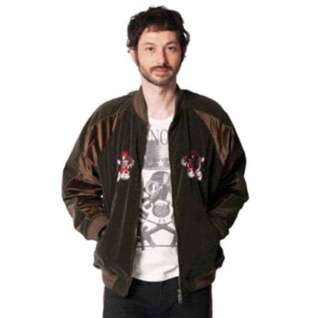 glamb Drexler スカジャン オリーブ