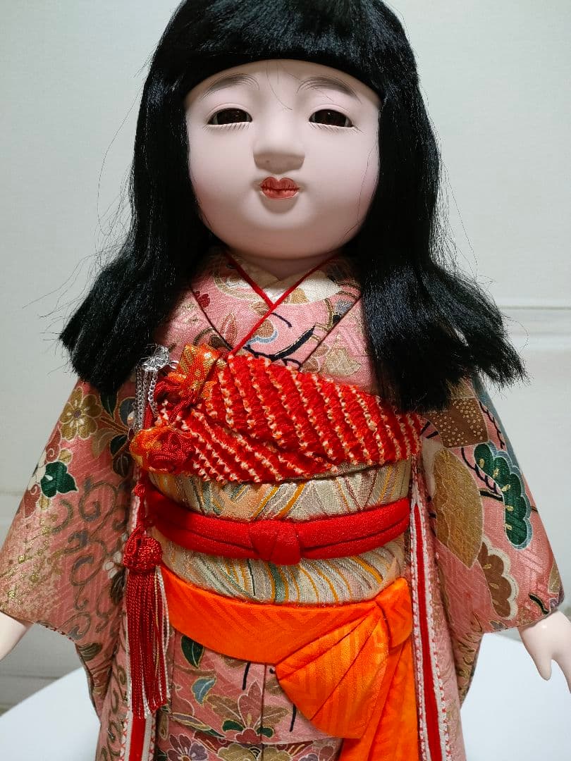 木目込み人形　特大市松人形