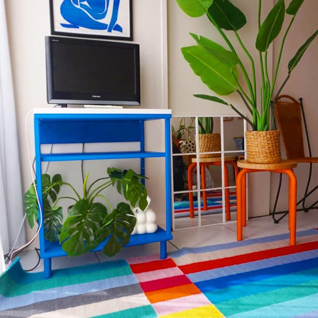 姿見　格子　大型ミラー