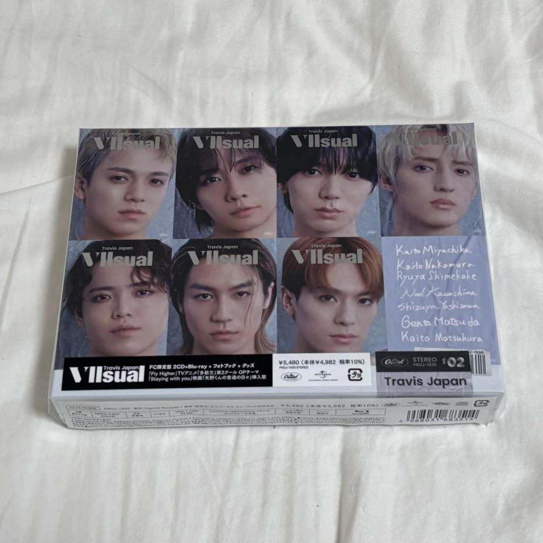 Travis Japan VIIsual FC限定盤 2CD+Blu-Ray