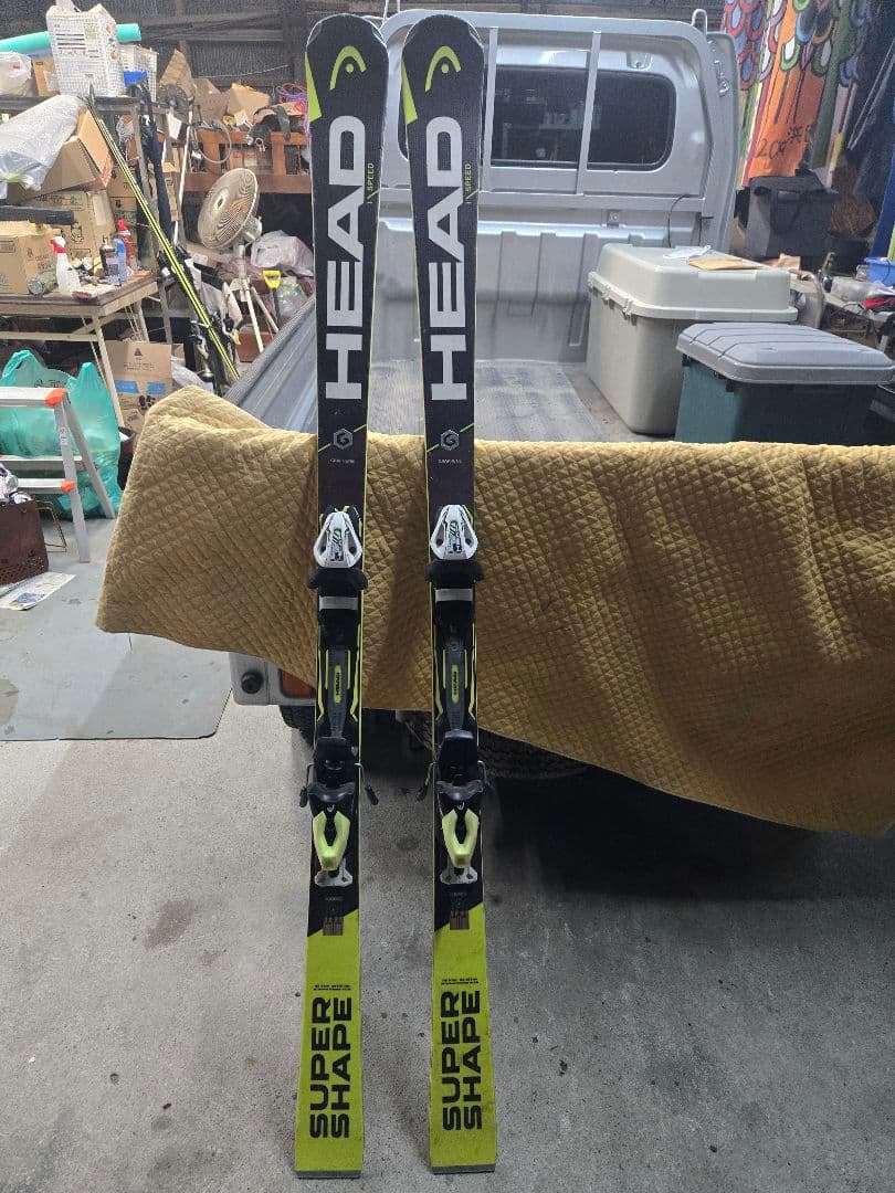 HEAD SUPERSHAPE 170cm チューンナップ済 ビン付