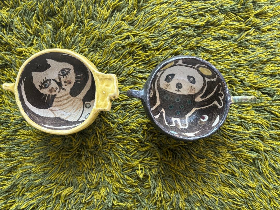 タナベヨシミさん　ボウル2個セット