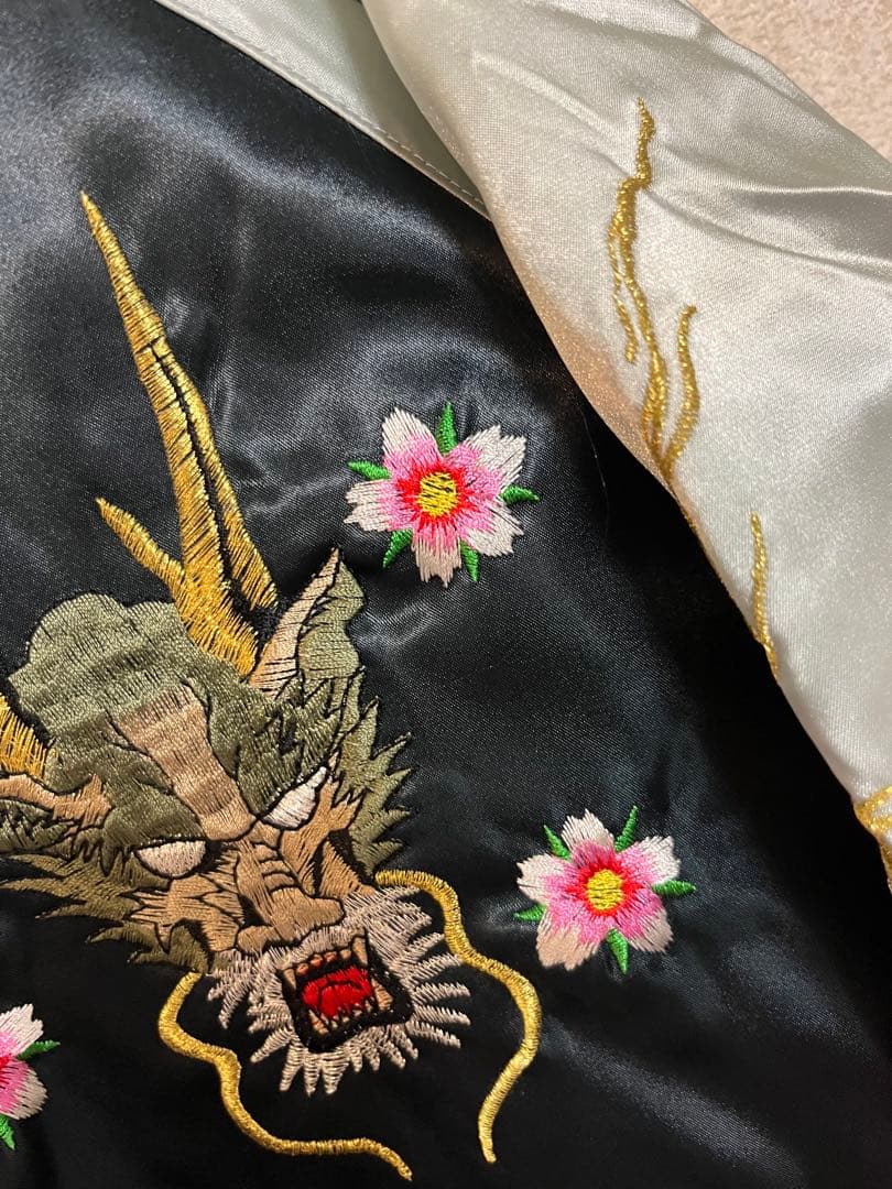 ［新品］桜竜　スカジャン　ＬＬ