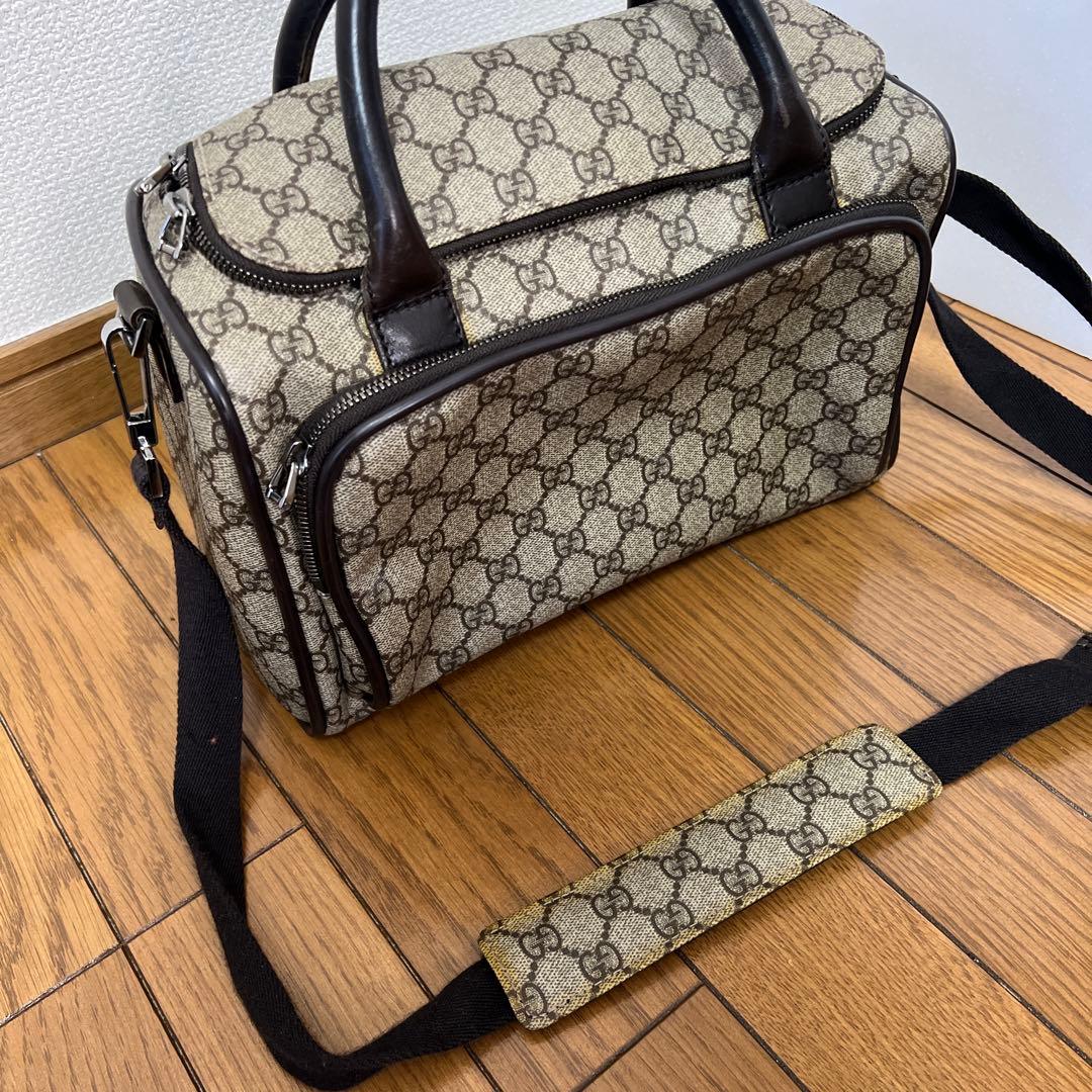 【廃盤・美品】　GUCCI キャリーケース　スーツケース2点セット／定価65万