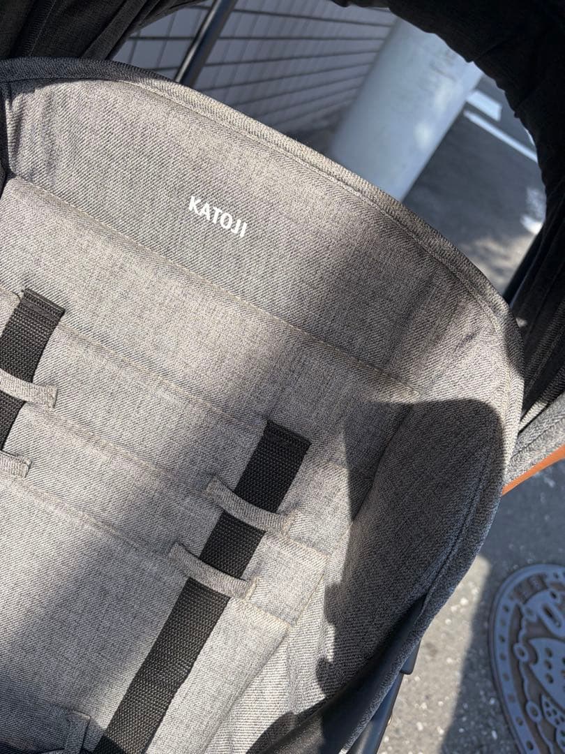 最終値下げ　KATOJI カトージ 二人乗りベビーカー 2Seater グレー