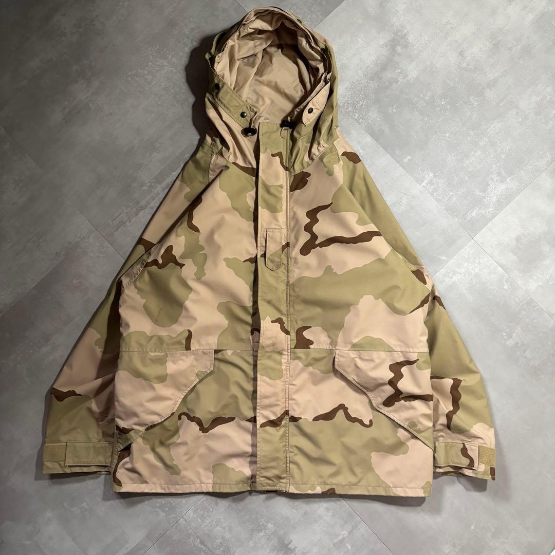 ECWCS ゴアテックスパーカー GORE-TEX デザートカモ 米軍　迷彩　茶