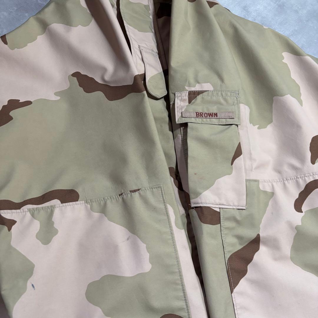ECWCS ゴアテックスパーカー GORE-TEX デザートカモ 米軍　迷彩　茶