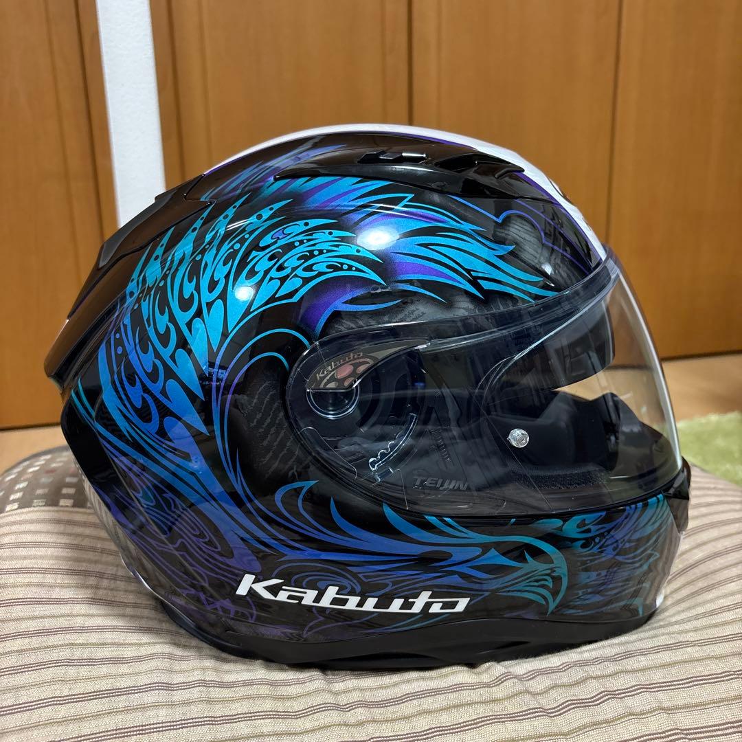 Kabuto KAMUI3 フルフェイスヘルメット エテルノ ブラックブルー