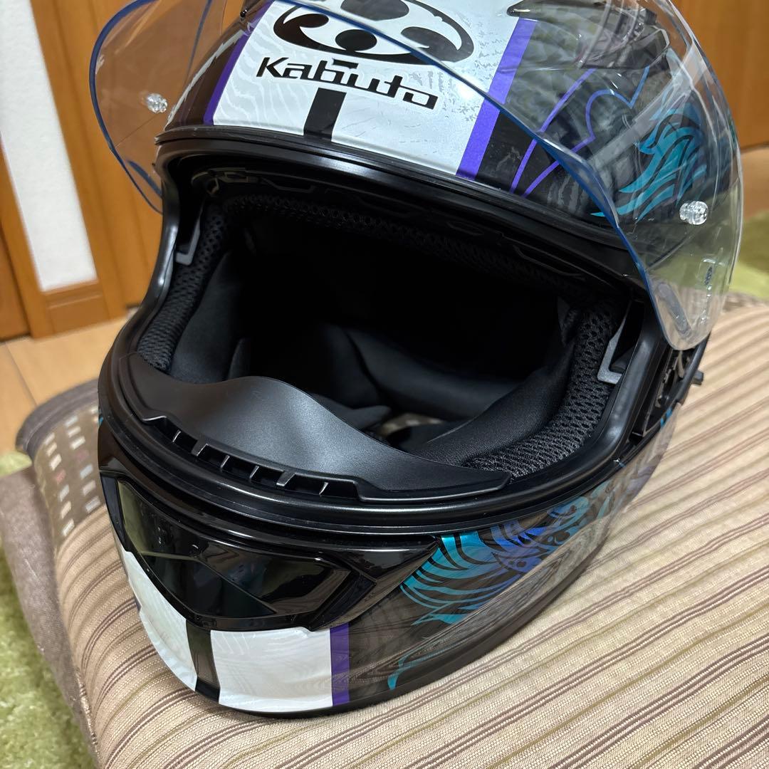 Kabuto KAMUI3 フルフェイスヘルメット エテルノ ブラックブルー