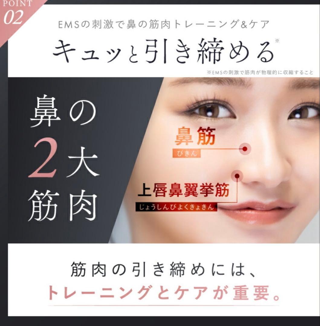ほぼ未使用⭐︎NIPLUX Q Nose EMS美顔器 鼻専用