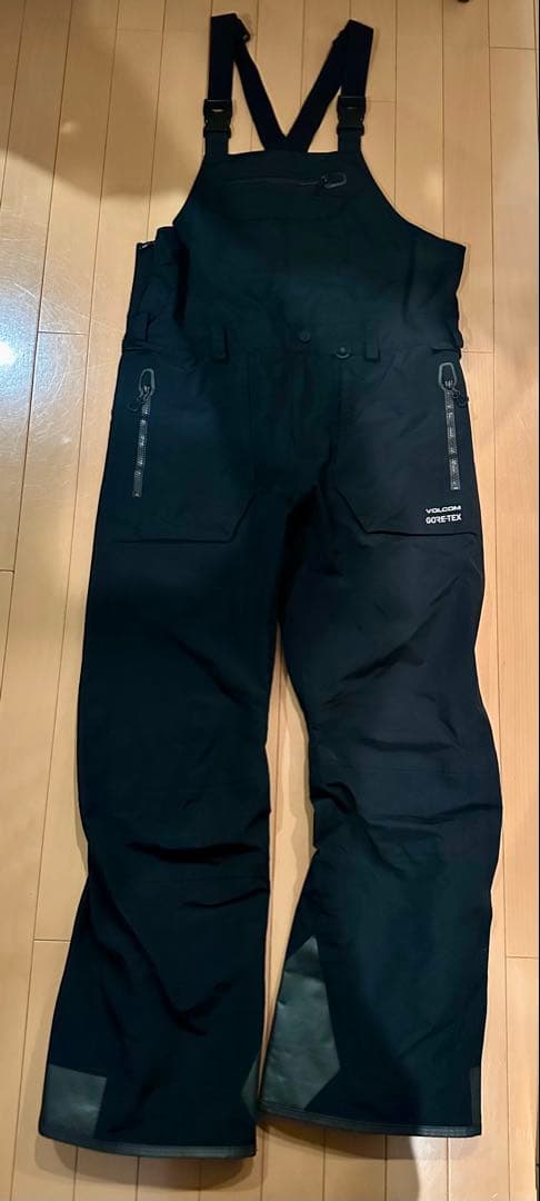 VOLCOM ボルコム RAIN GORE-TEX BIB overall 黒L