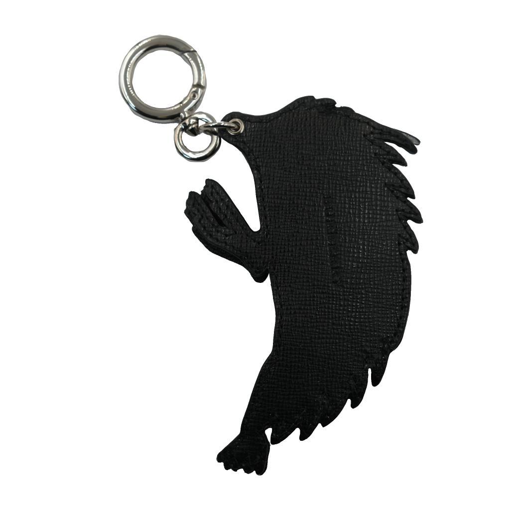 バーバリーBurberry キーチャーム ビースト ネイビー