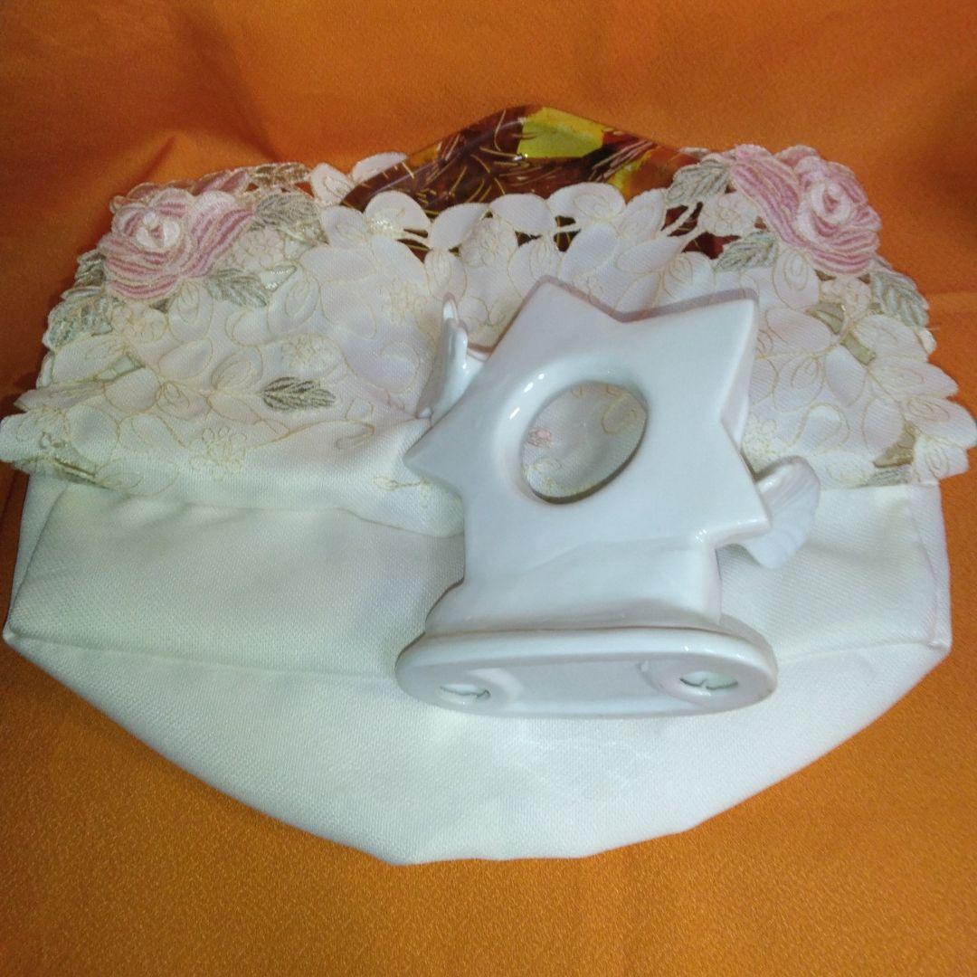 45年前のお盆～鳩の置物30年前スターバックスの　厚めカップ～ ティシューカバー