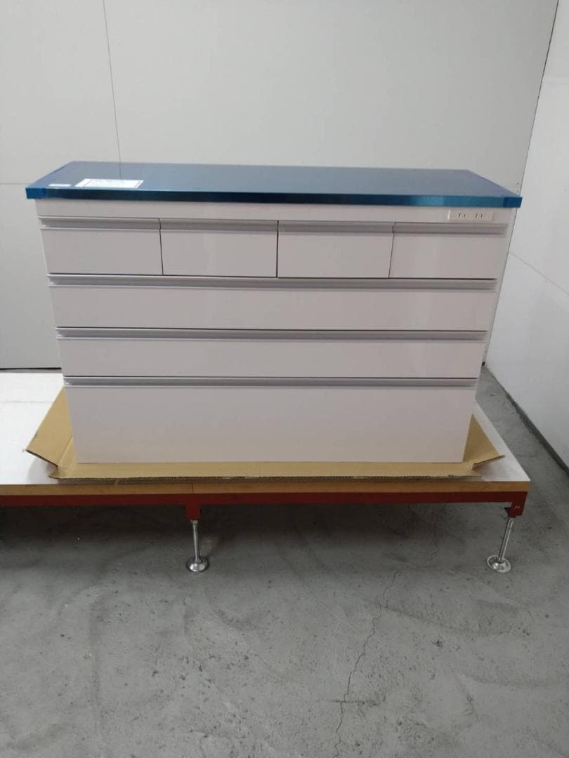 ◎61013 ステンレス頑丈鏡面カウンター幅120WH