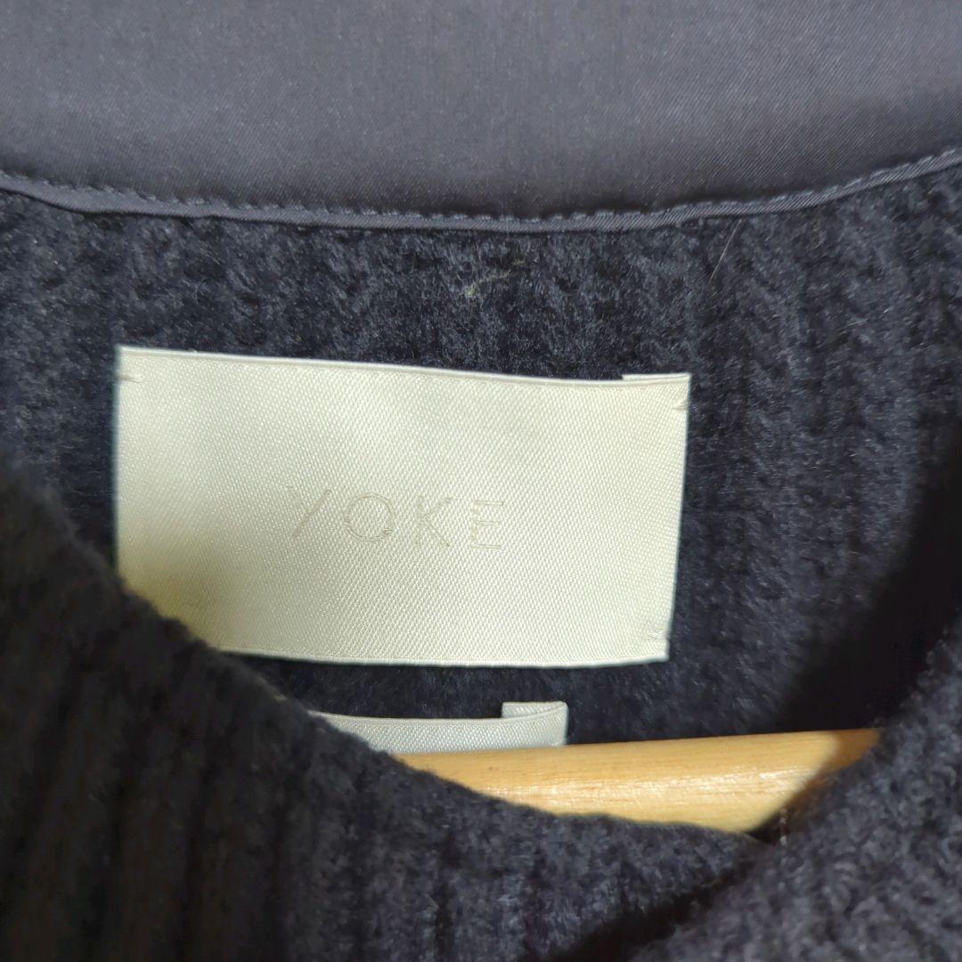 トップス yoke 2025 Double Breasted Knit Blouson