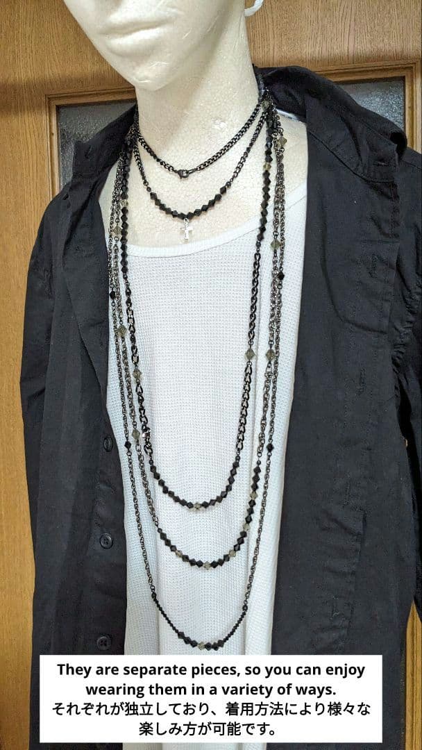 アクセサリー Japanese label brand CIVARIZE 4 necklace