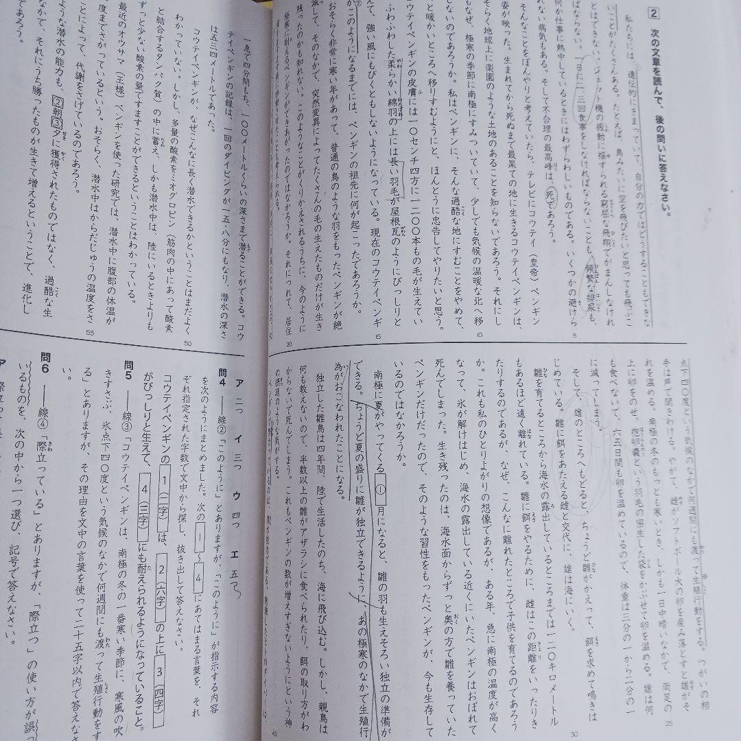 浜学園 6年生 学習セット
