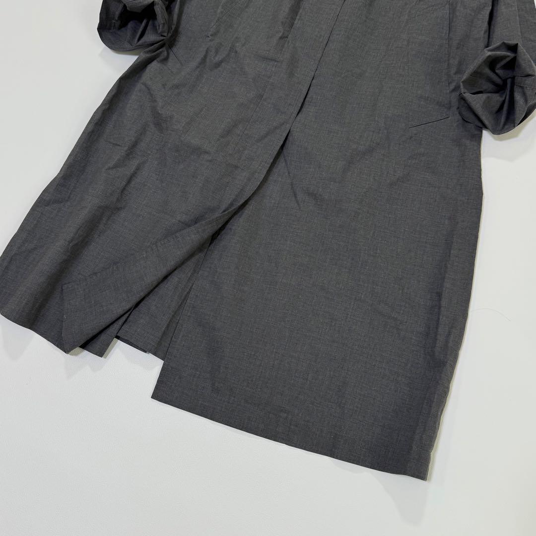 マーガレットハウエル　ロングコート ステンカラー Aライン 日本製　春秋