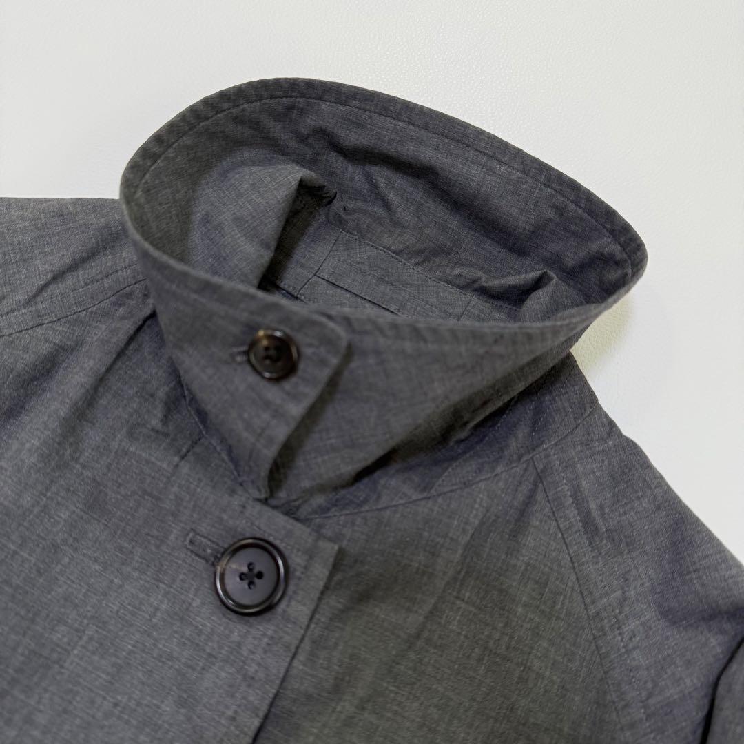 マーガレットハウエル　ロングコート ステンカラー Aライン 日本製　春秋